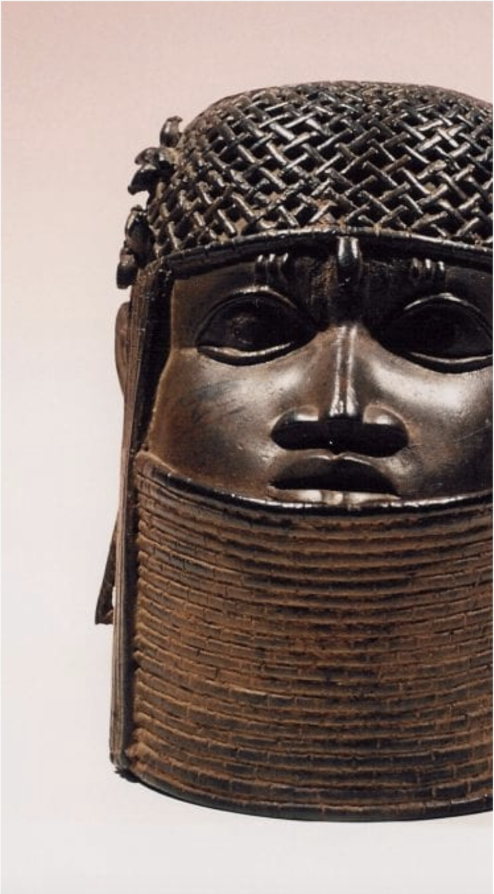 Benin Bronze head